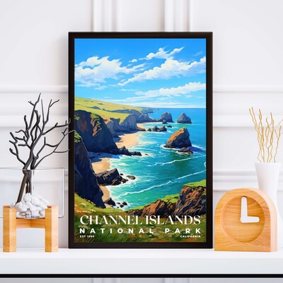 Channel Islands National Park Poster, Travel Art, Office Poster, Home Decor | S6 - image5